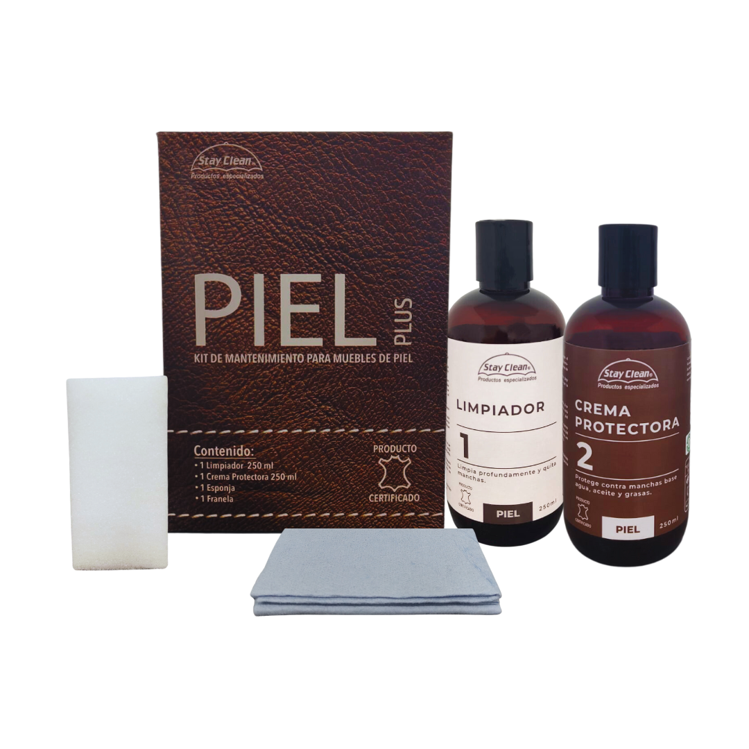 Kit de mantenimiento para muebles de piel
