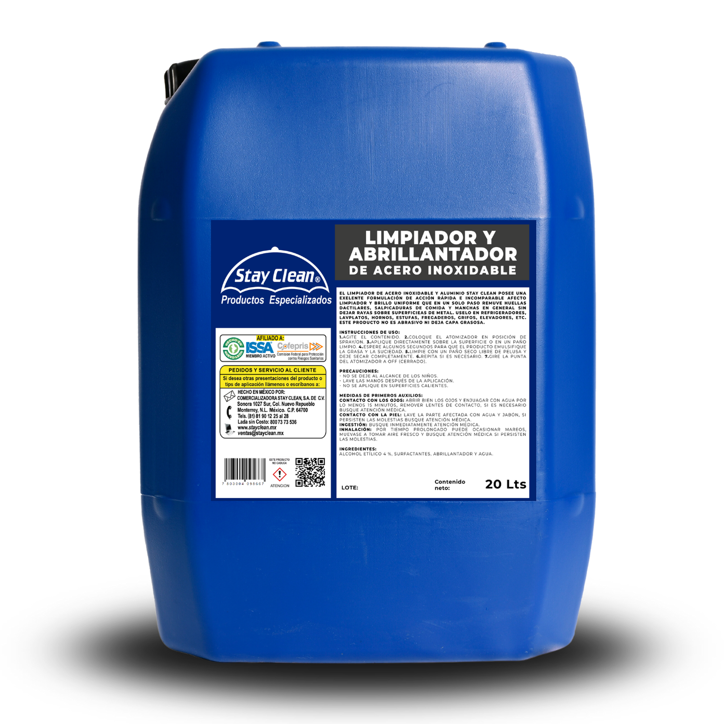 Cleaner and polish for stainless steel and aluminum