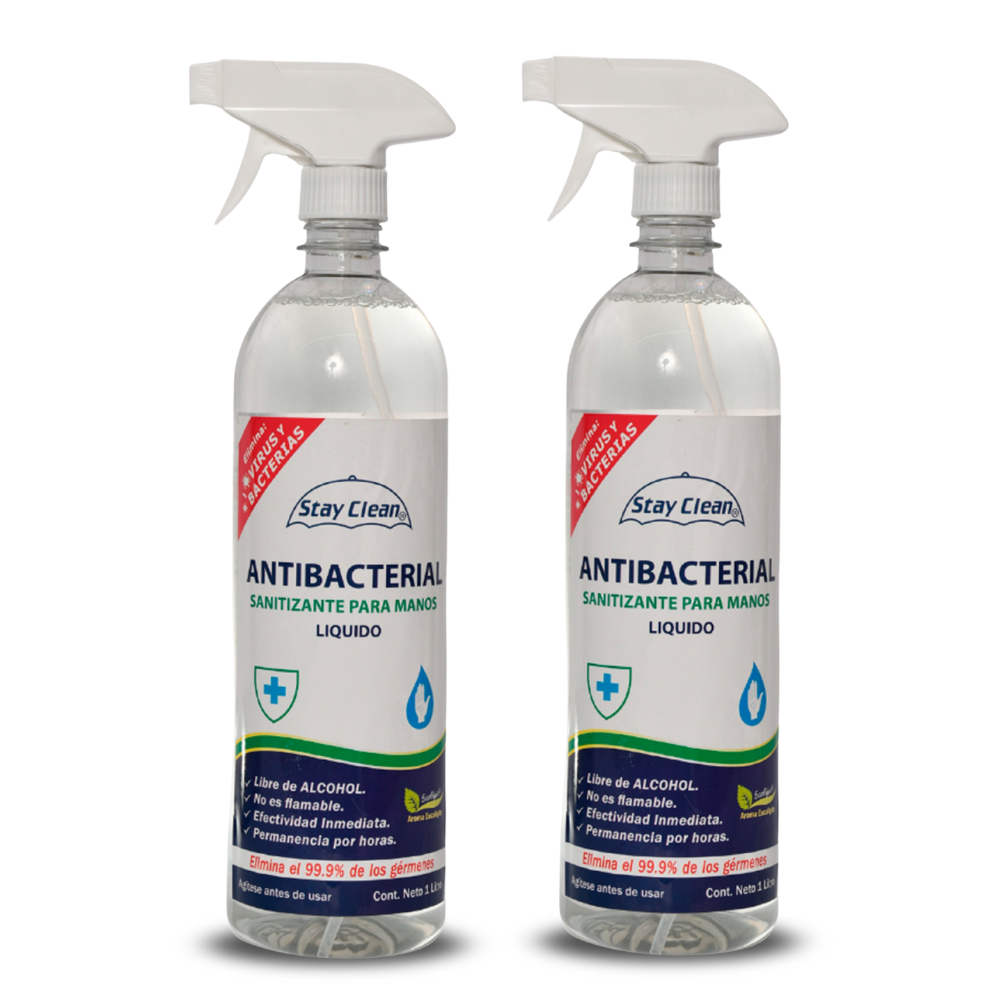 Liquid hand sanitizer antibacterial 1 L