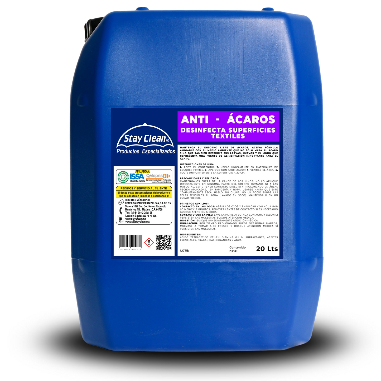 Antiácaros 730 ml
