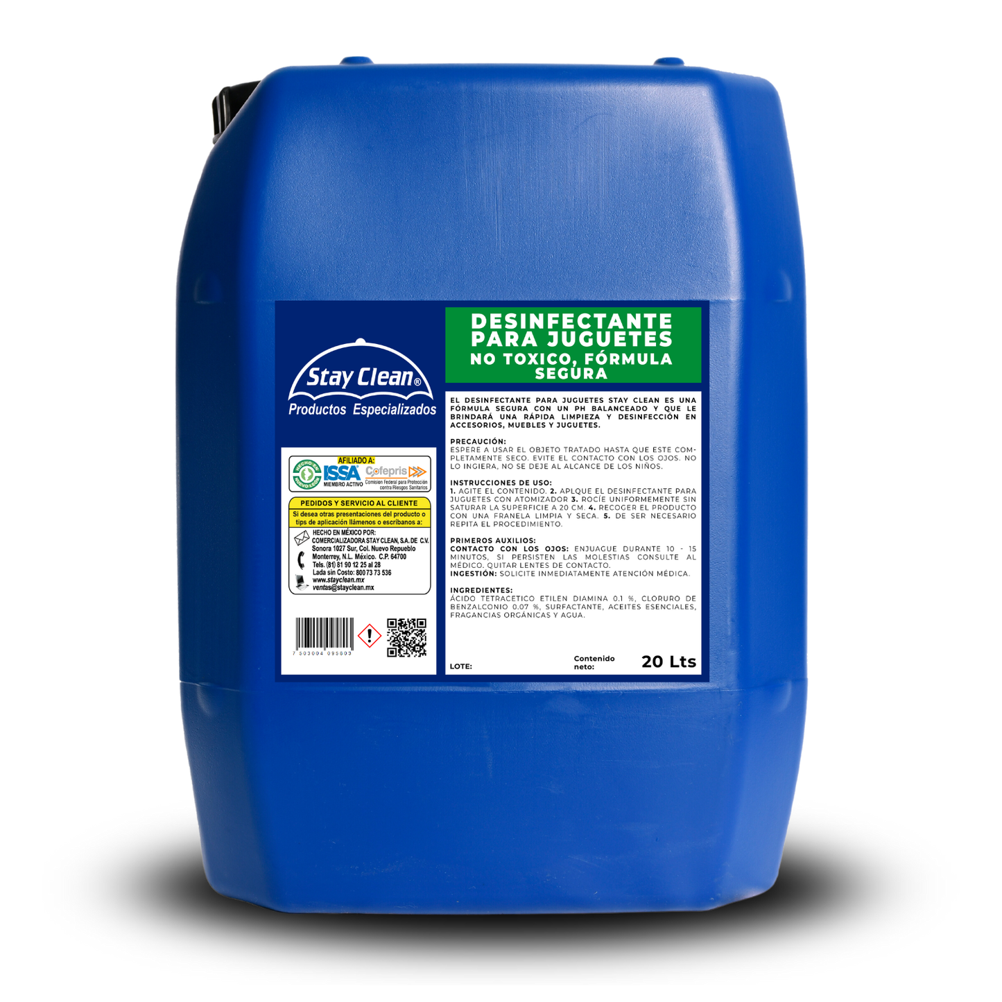 Disinfectant for toys