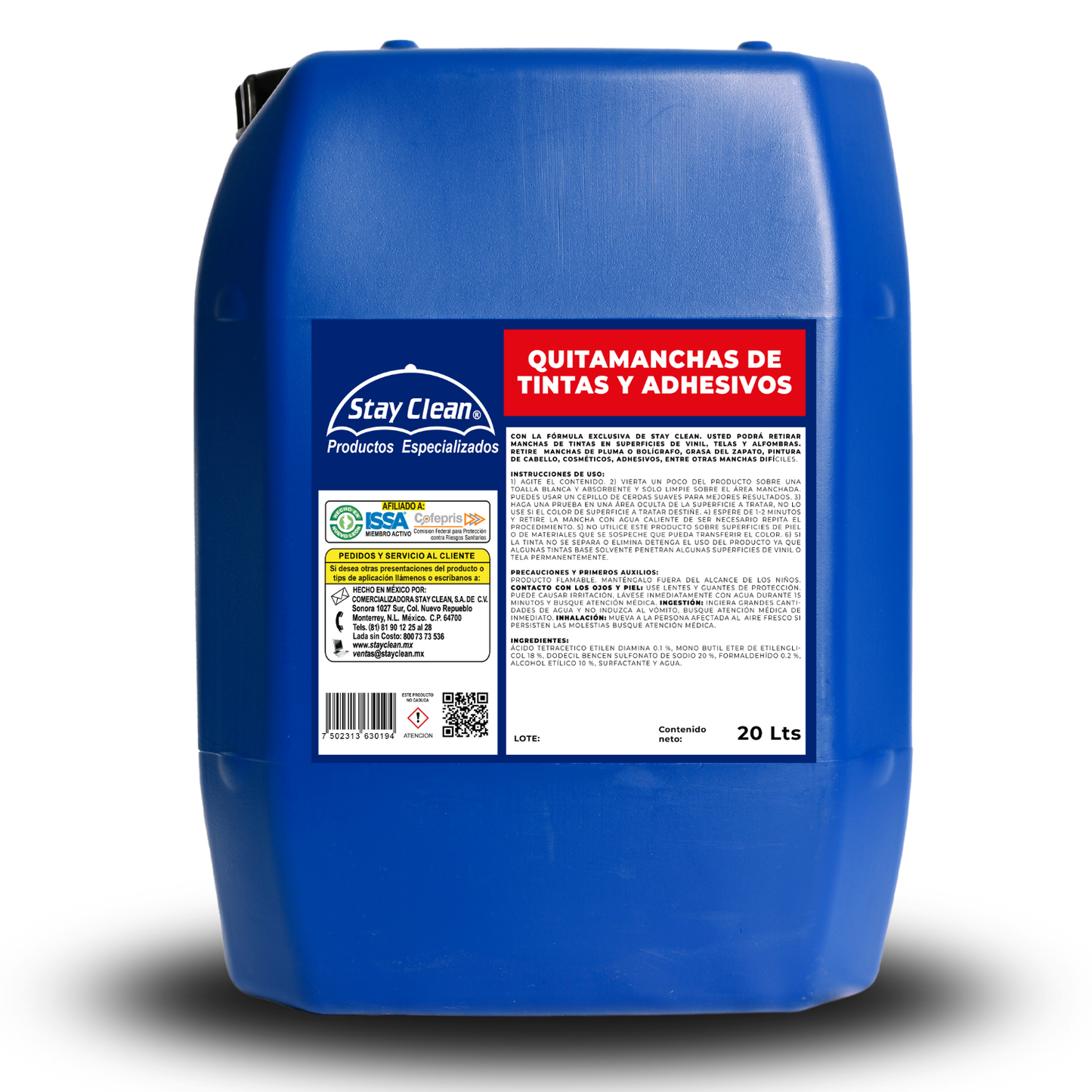 Ink and adhesive stain remover