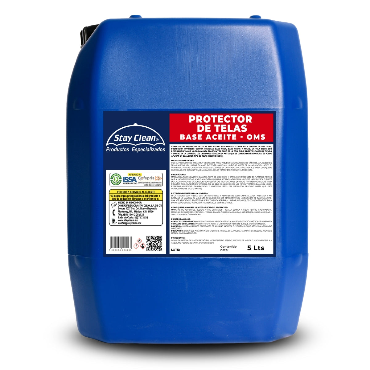 Protector de Telas y Tapicería OMS