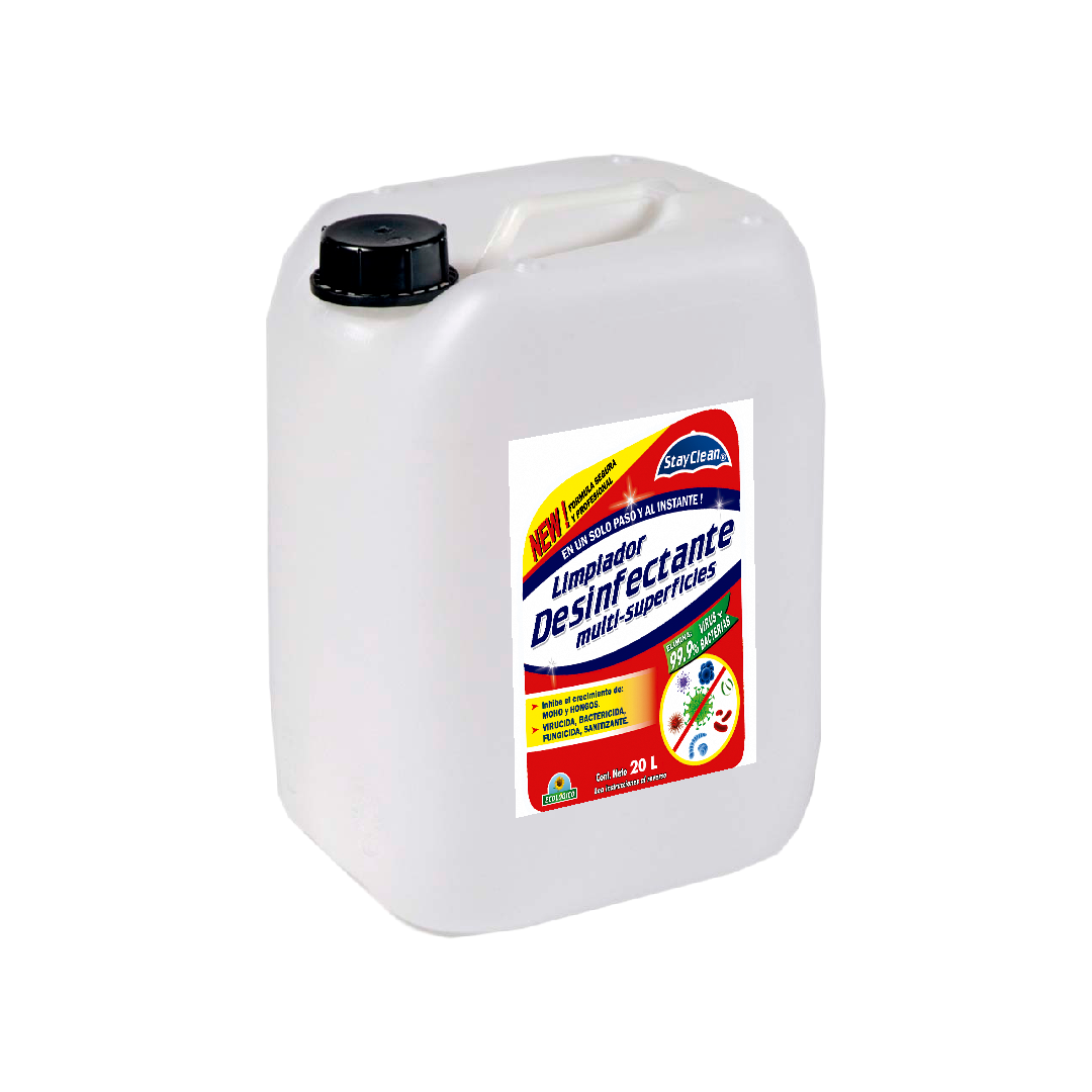 Limpiador desinfectante multisuperficies