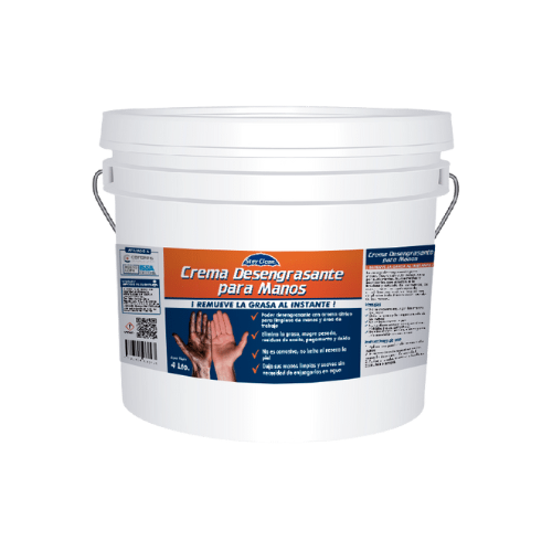 Degreasing hand cream
