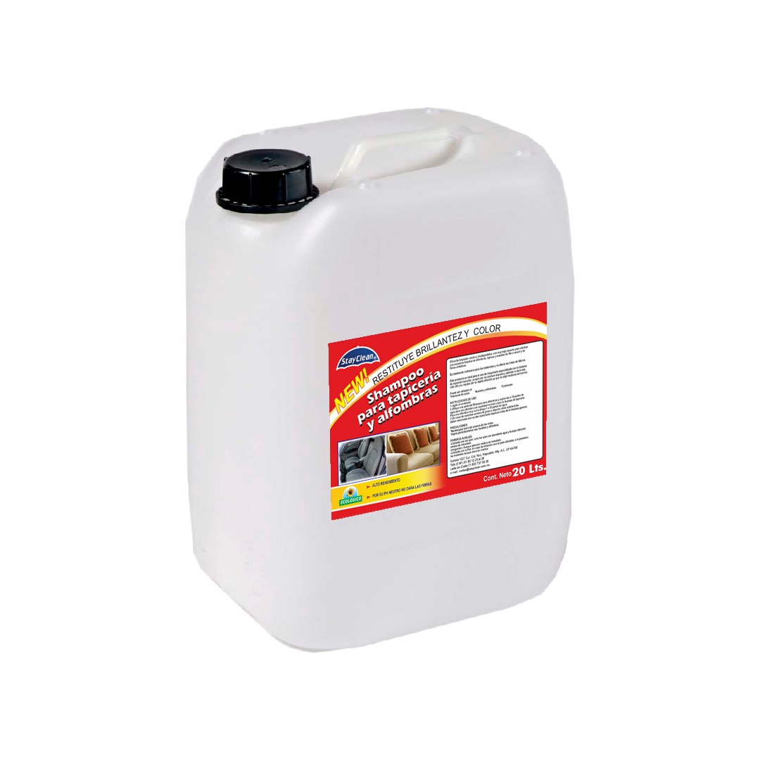 Shampoo de Baja Espuma Para Tapicería y Alfombras
