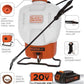 BLACK & DECKER Backpack inalámbrico 20 V MAX 4 gal. Incluye 1 batería de 20V y 1 cargador.