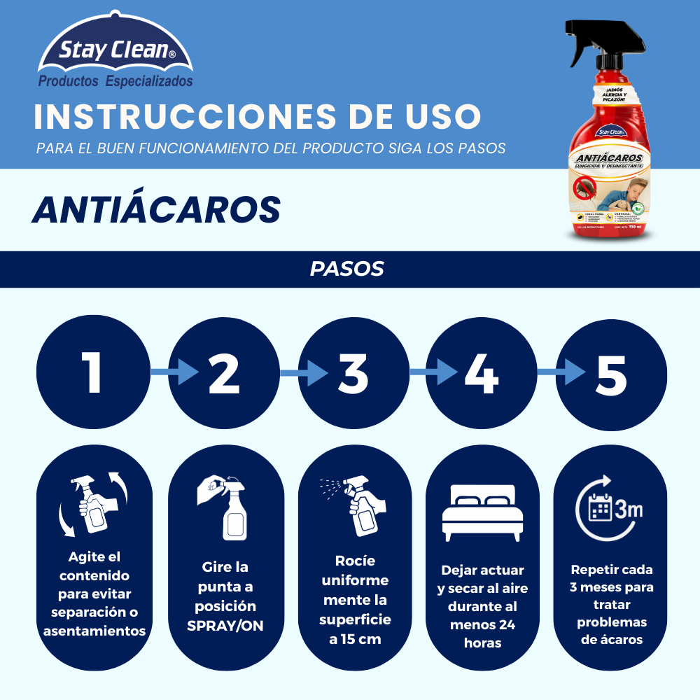 Anti-mite 730 ml