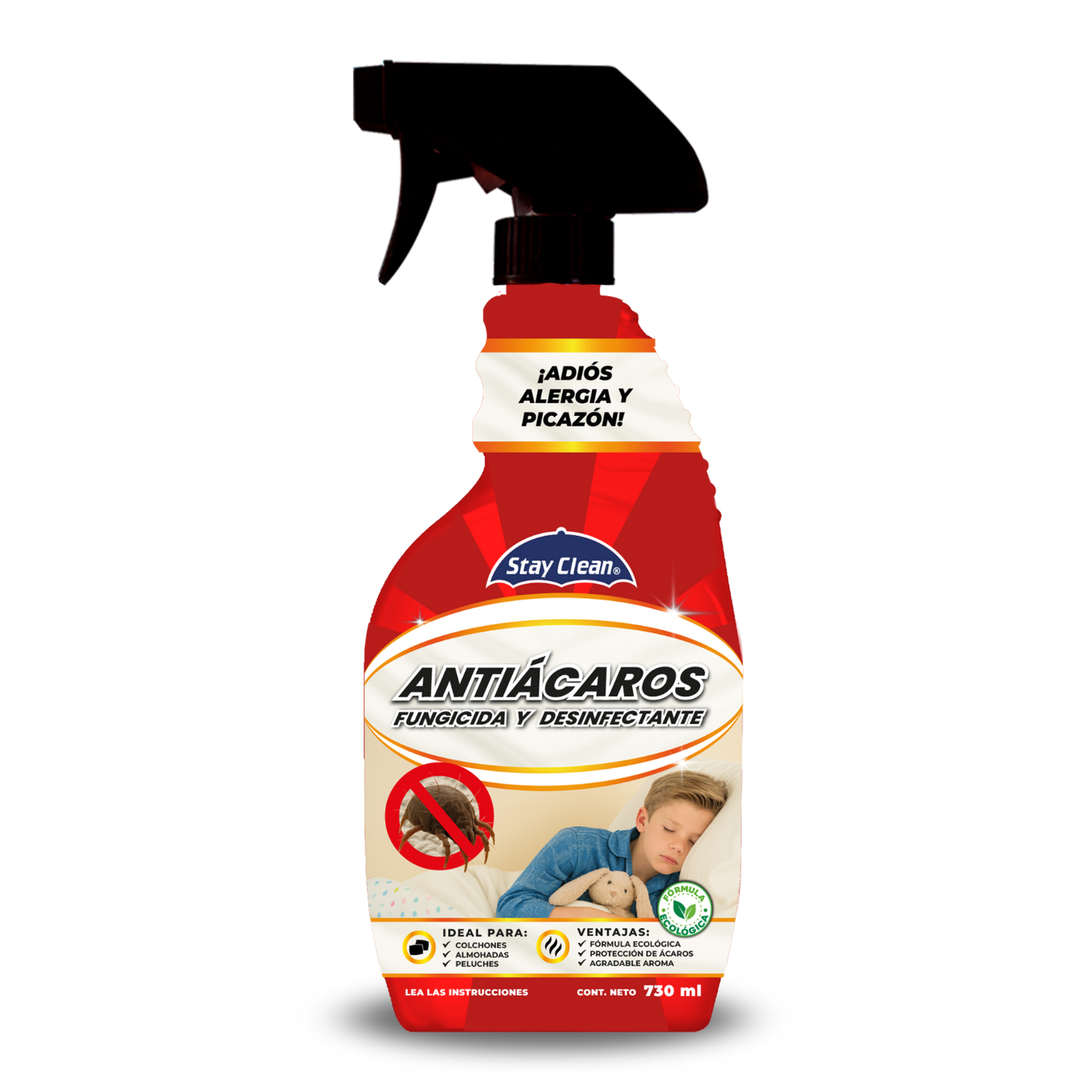 Antiácaros 730 ml