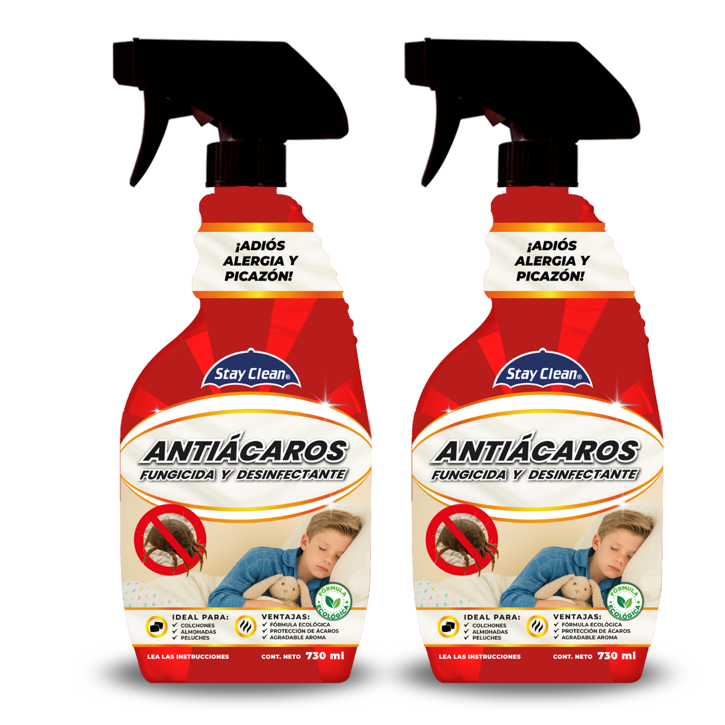 Antiácaros 730 ml