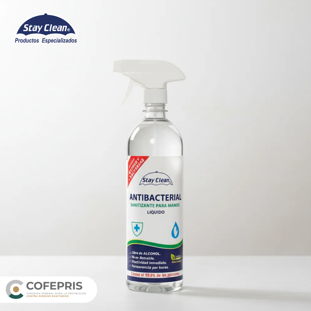 Anti-Bacterial Sanitizante para Manos Líquido