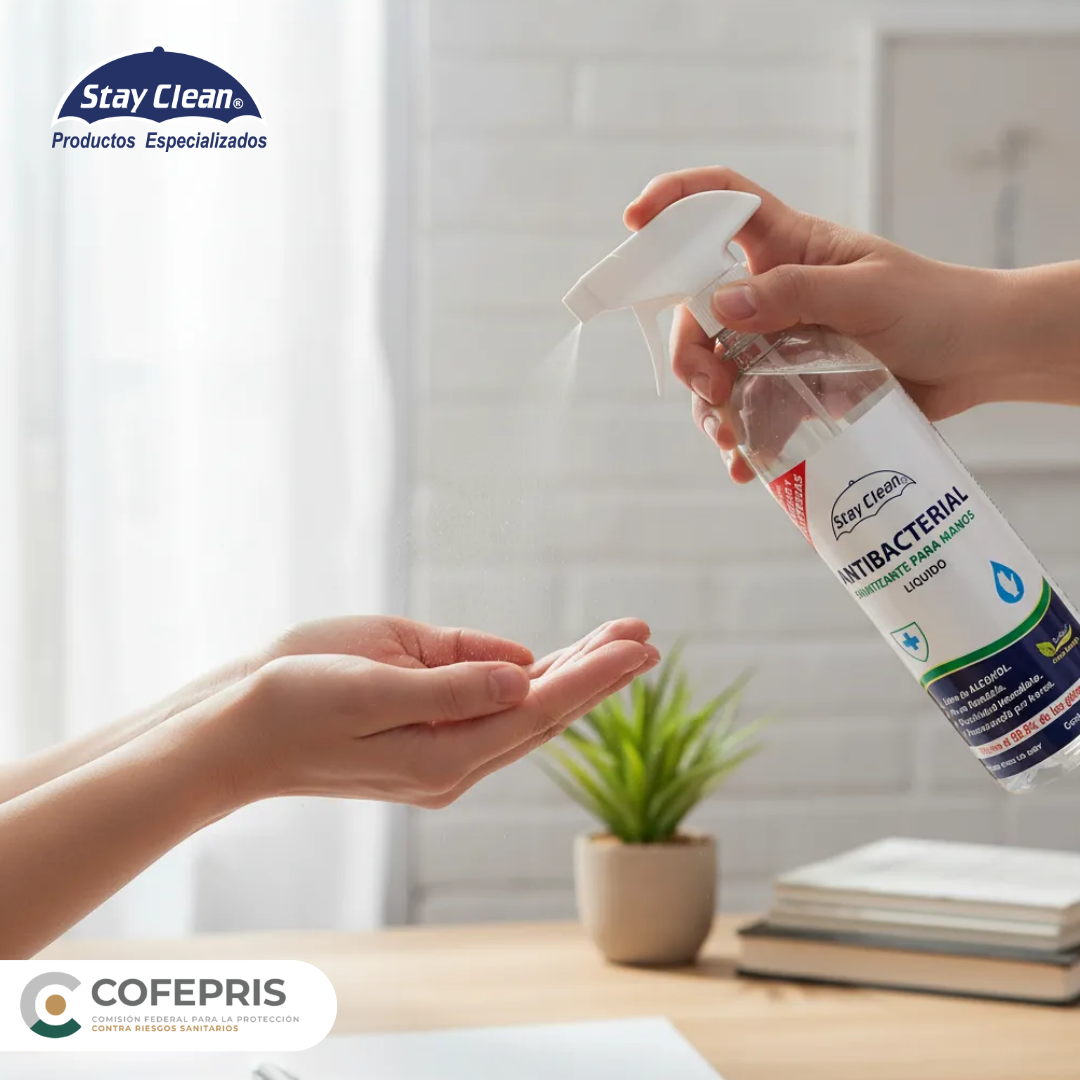 Anti-Bacterial Sanitizante para Manos Líquido