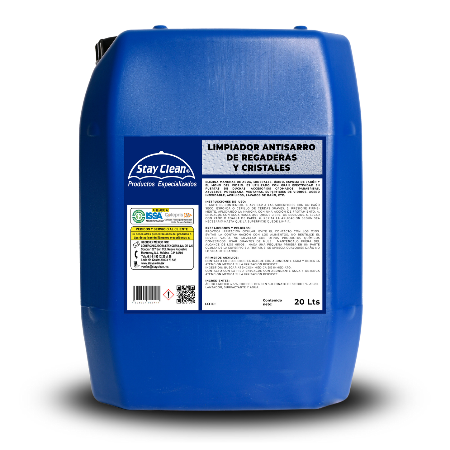 Limpiador de Regaderas y Cristales