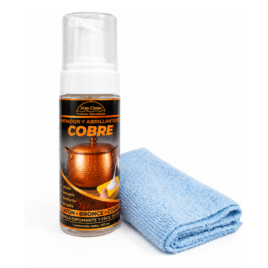 Limpiador y Abrillantador de Cobre