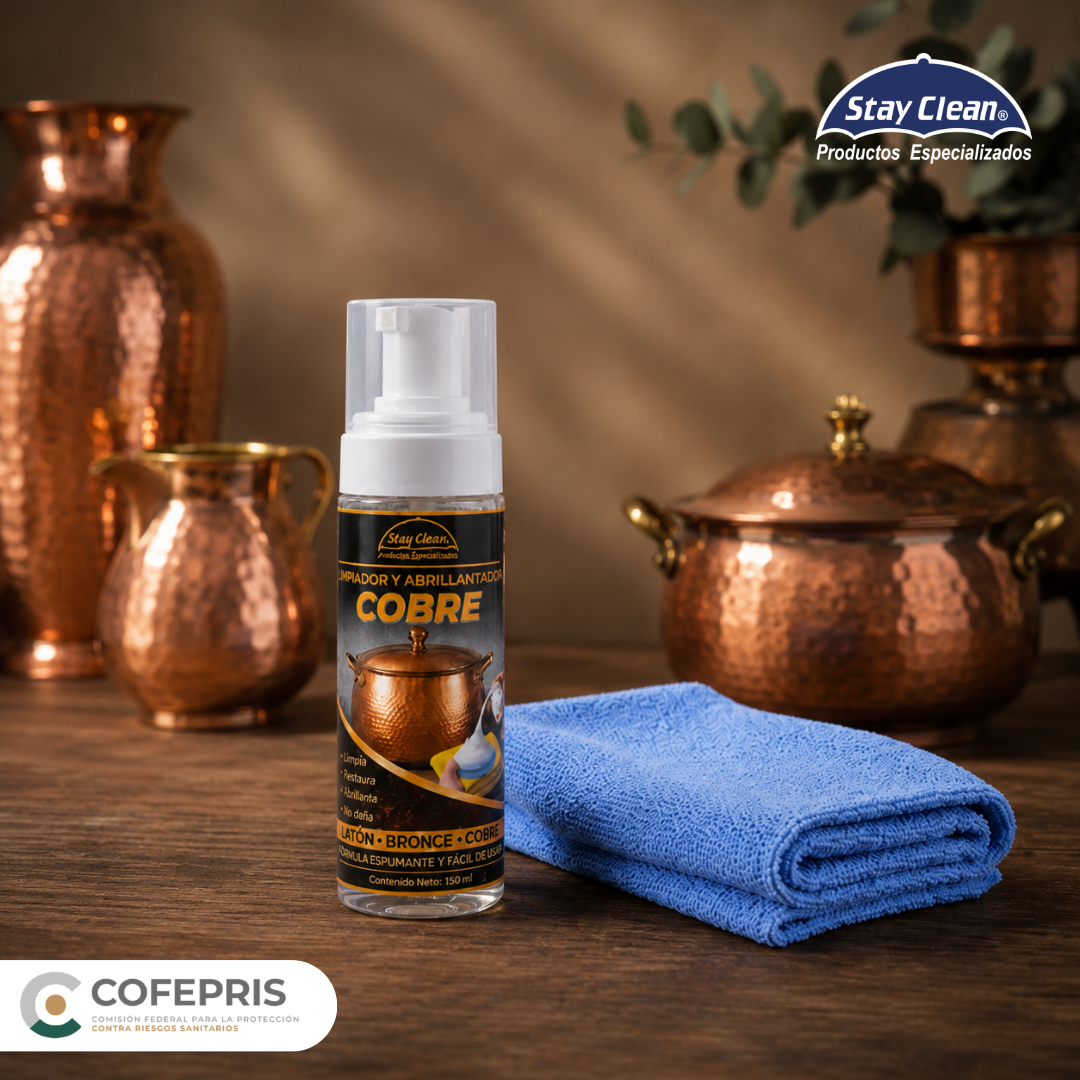 Limpiador y Abrillantador de Cobre