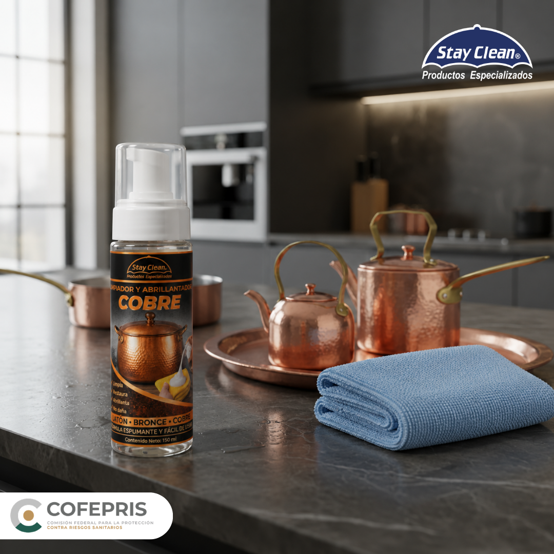 Limpiador y Abrillantador de Cobre