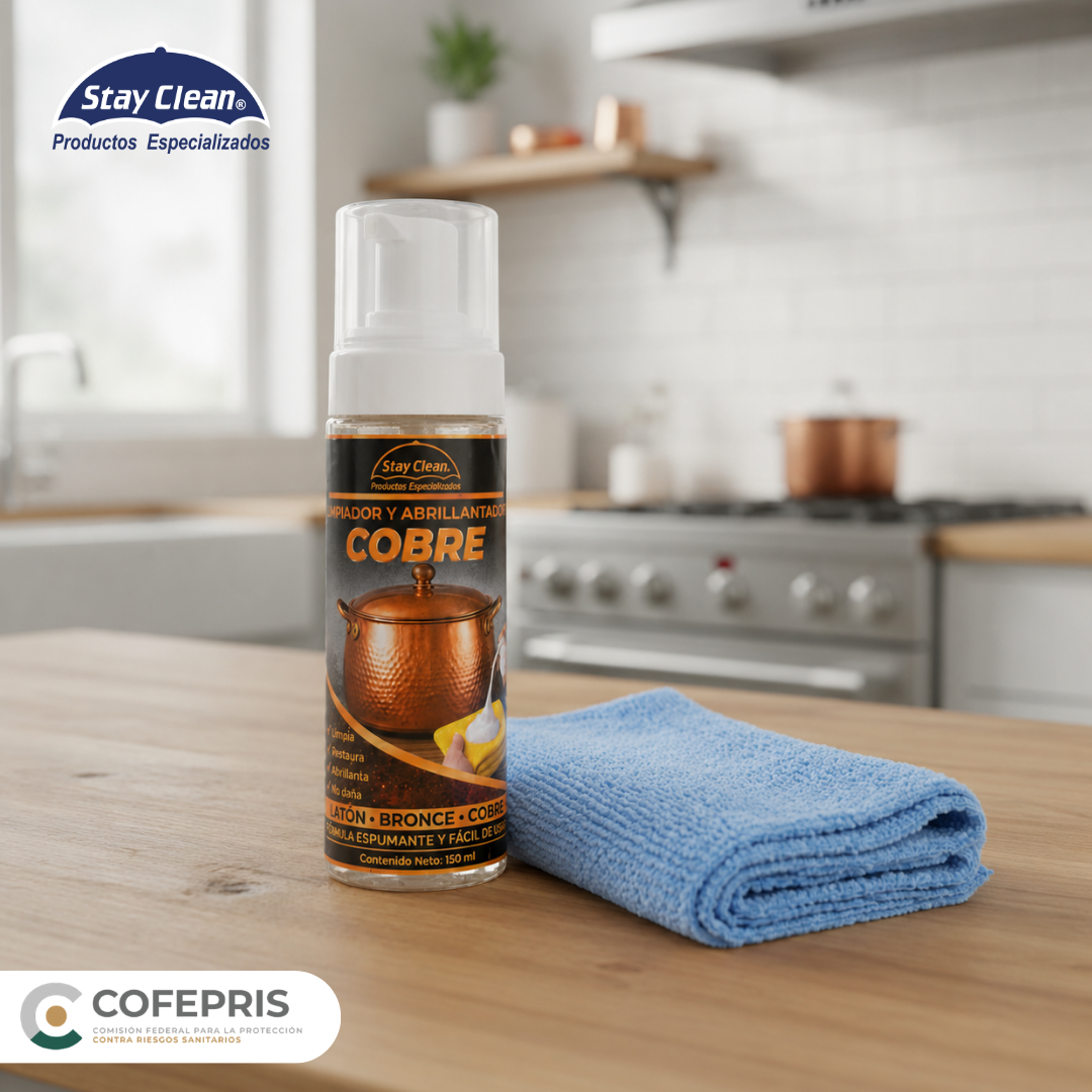 Limpiador y Abrillantador de Cobre