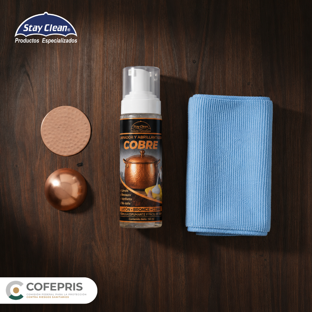 Limpiador y Abrillantador de Cobre