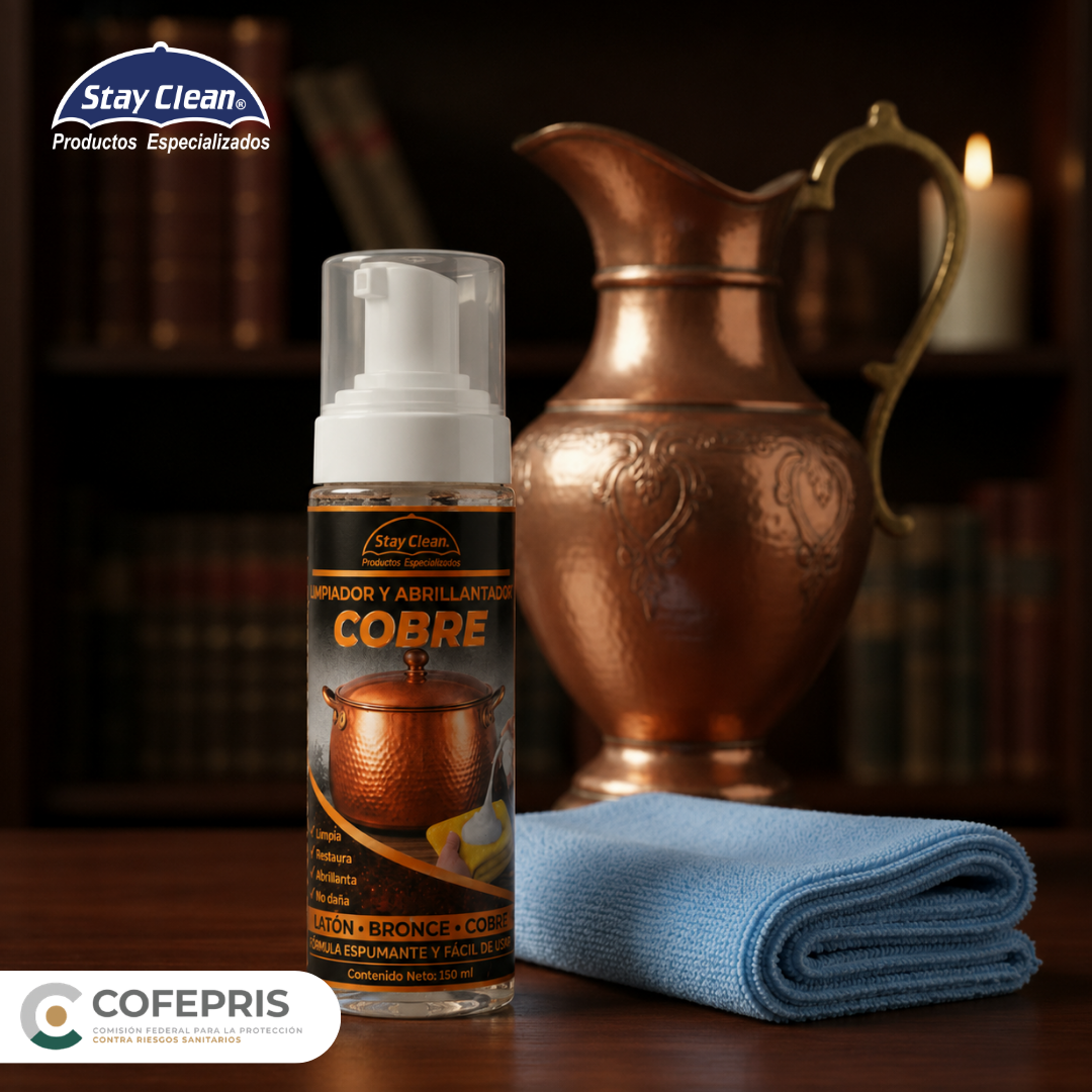 Limpiador y Abrillantador de Cobre
