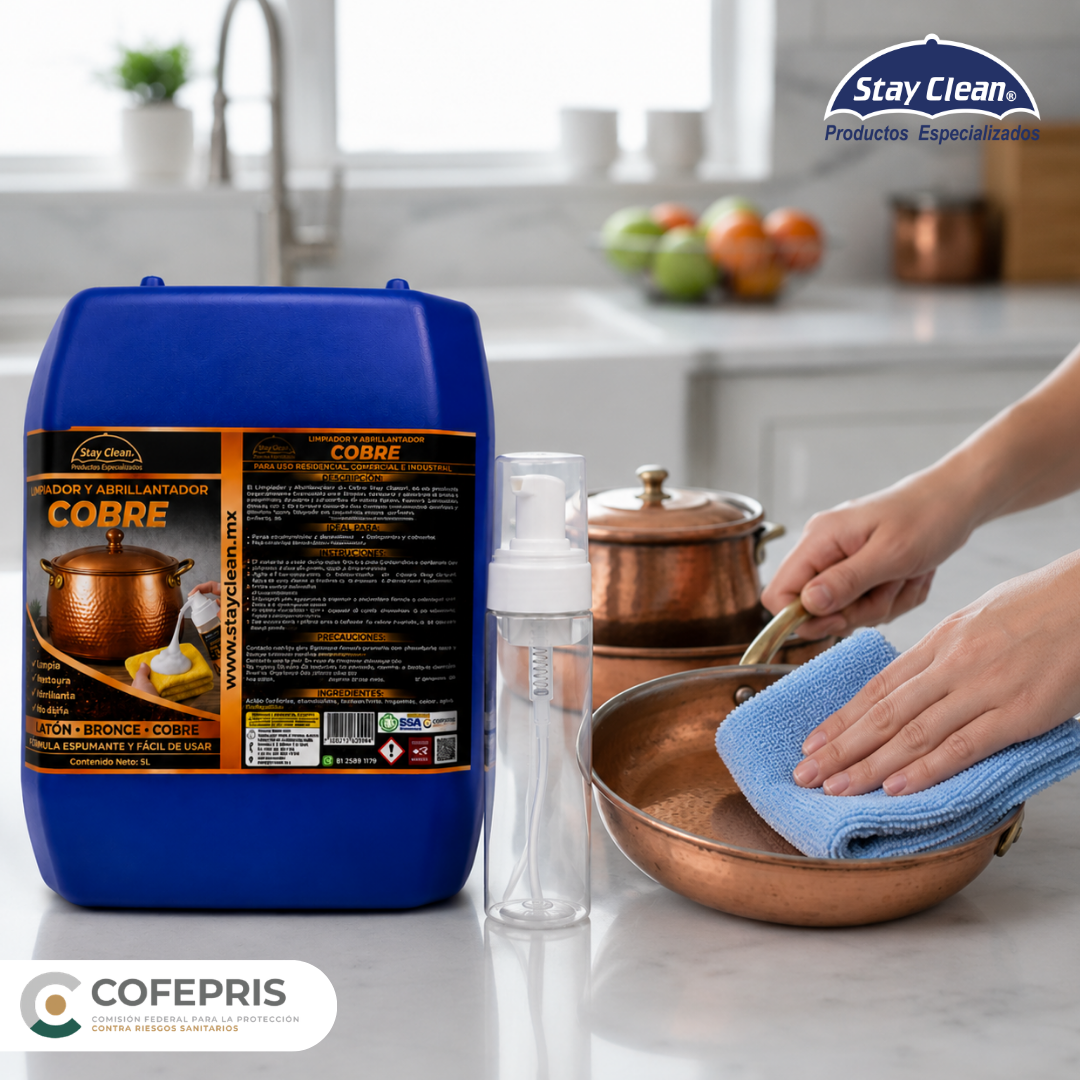 Limpiador y Abrillantador de Cobre