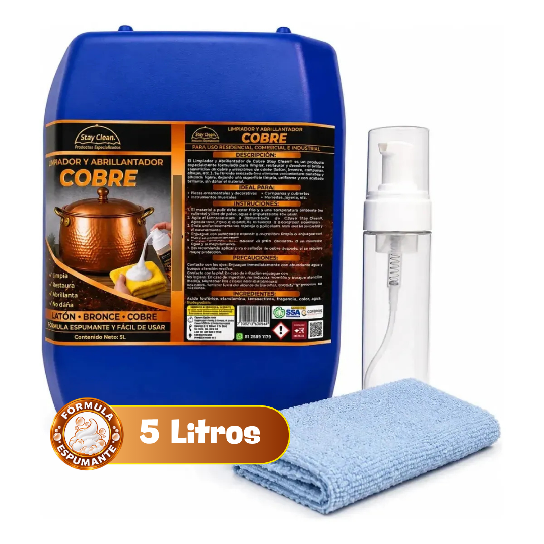 Limpiador y Abrillantador de Cobre