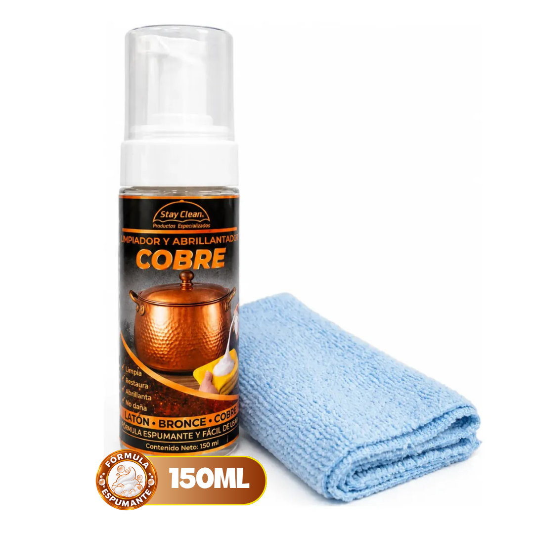 Limpiador y Abrillantador de Cobre