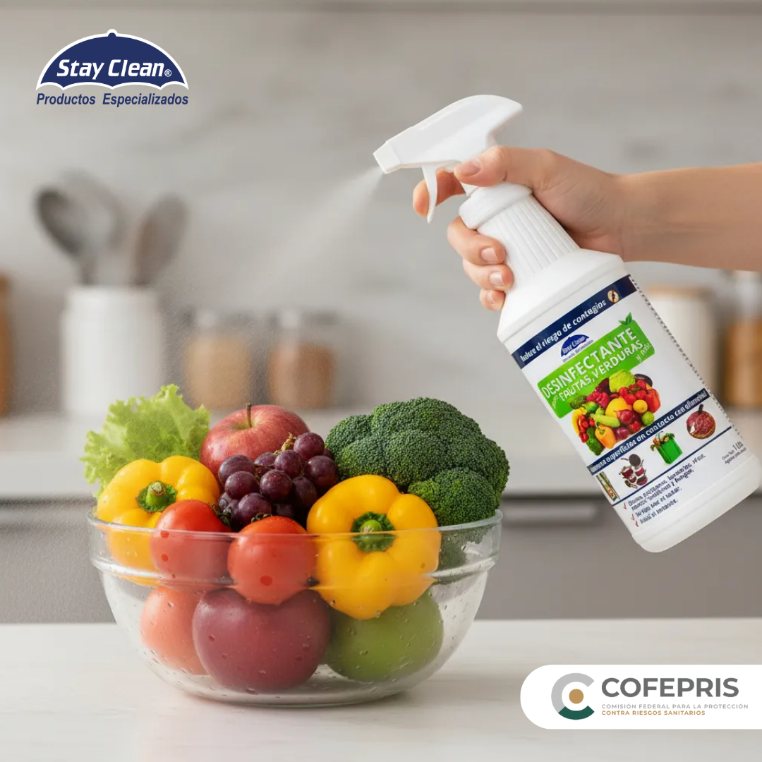Disinfectant for fruits, vegetables and more