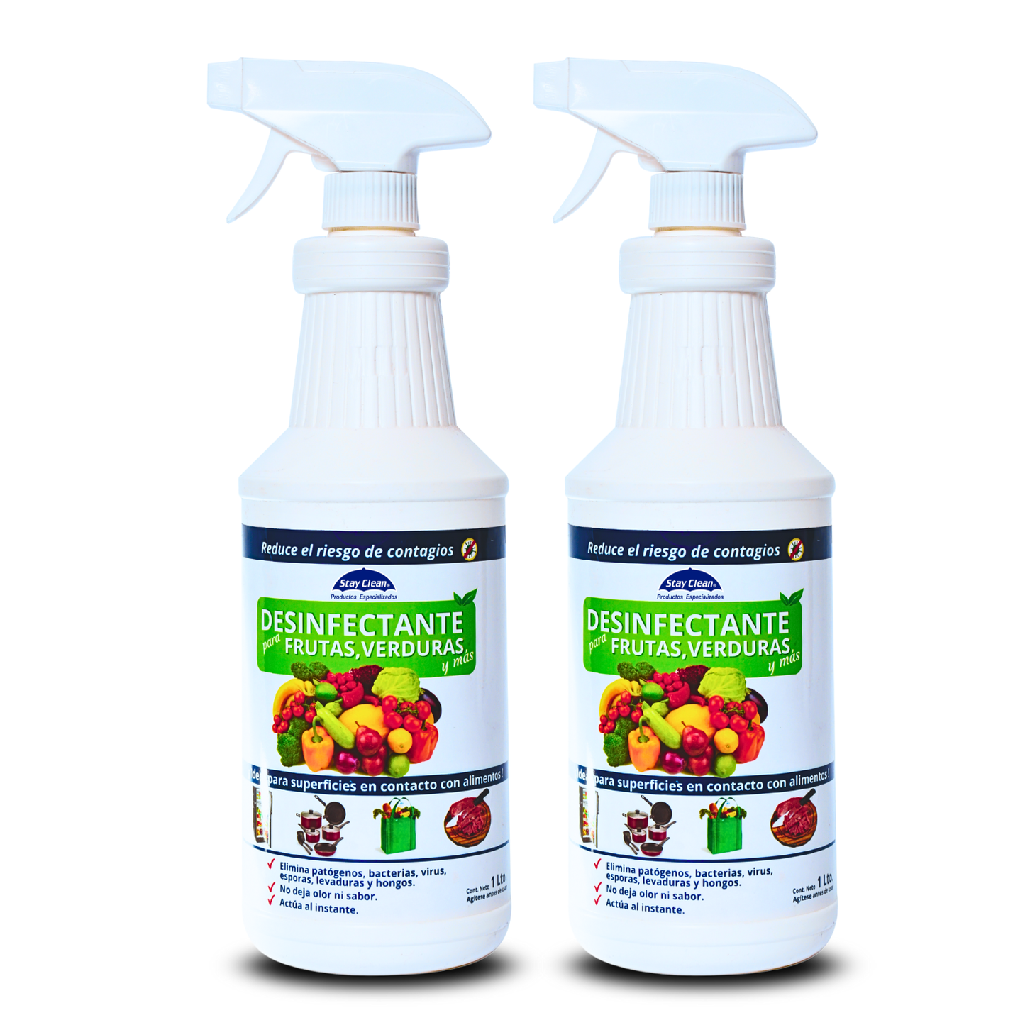 Desinfectante para Frutas, Verduras y Más