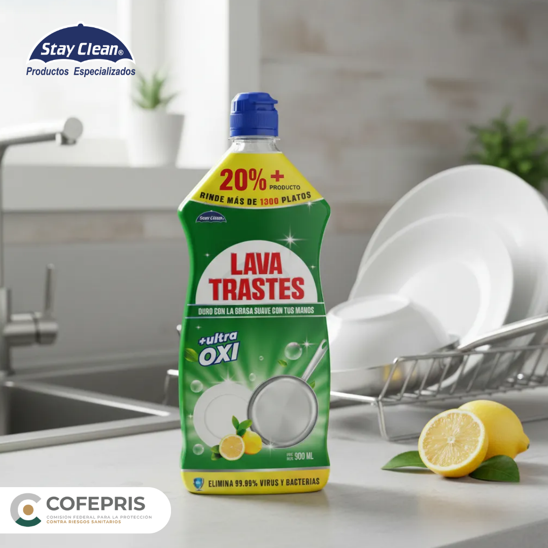 Jabón Lavatrastes Liquido Espuma Activa