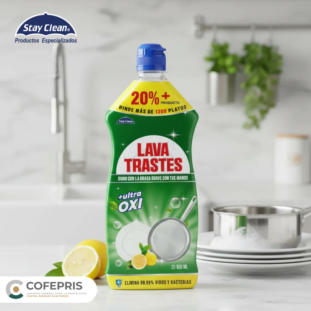 Jabón Lavatrastes Liquido Espuma Activa