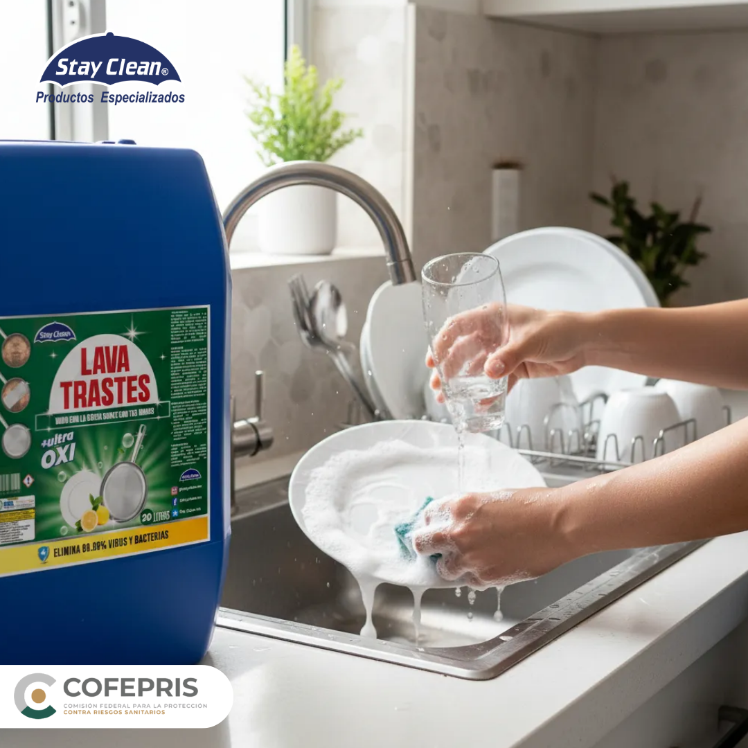 Jabón Lavatrastes Liquido Espuma Activa