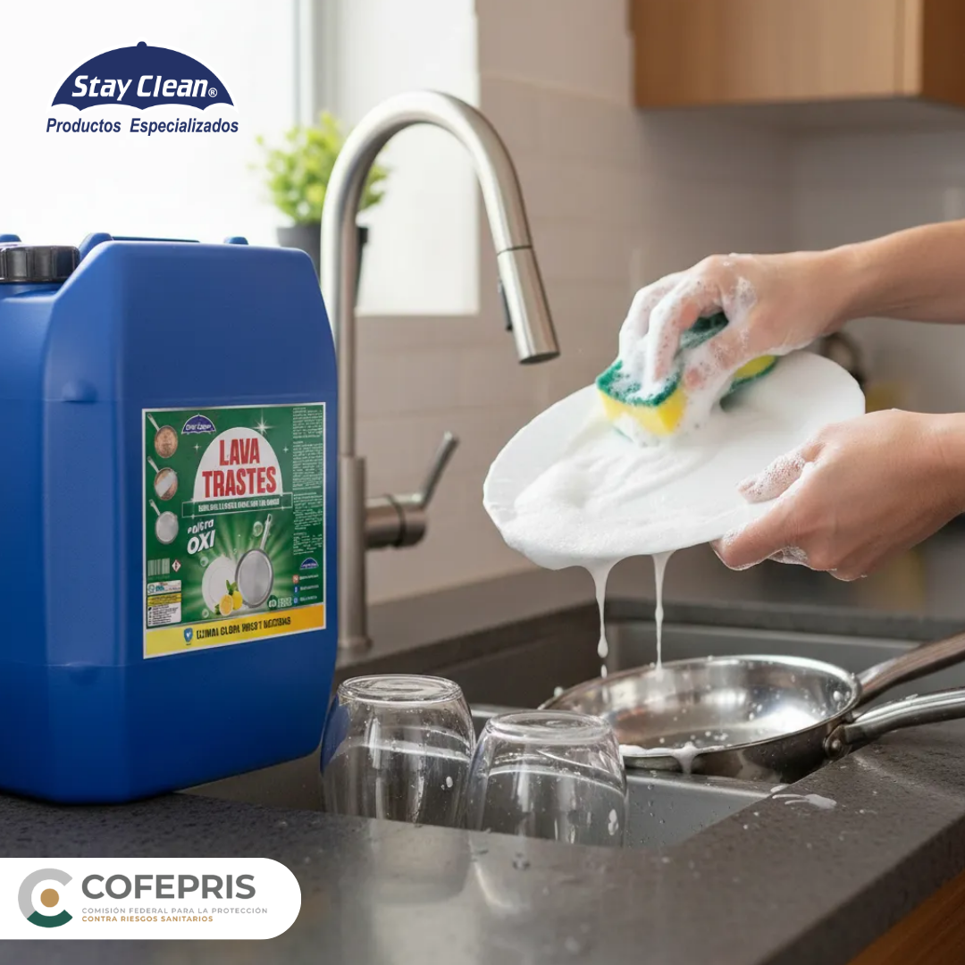 Jabón Lavatrastes Liquido Espuma Activa