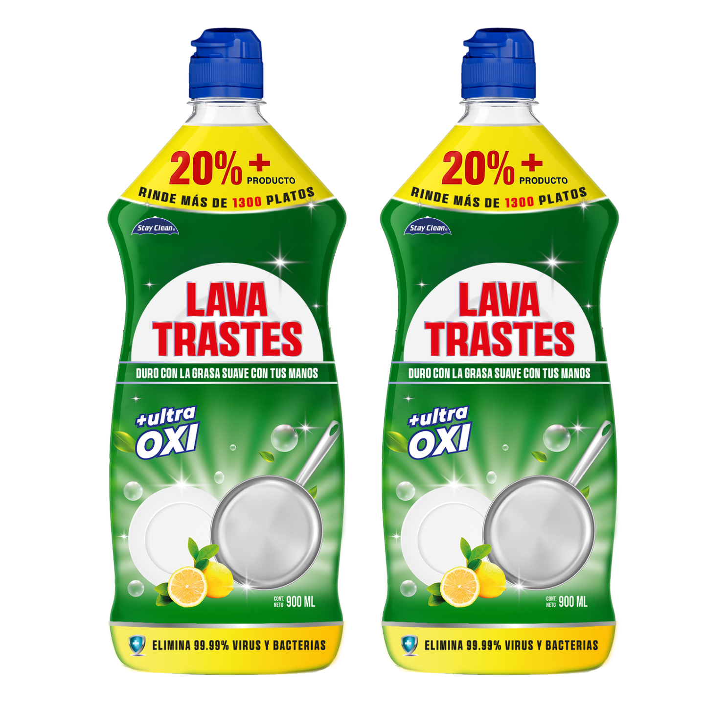 Jabón Lavatrastes Liquido Espuma Activa