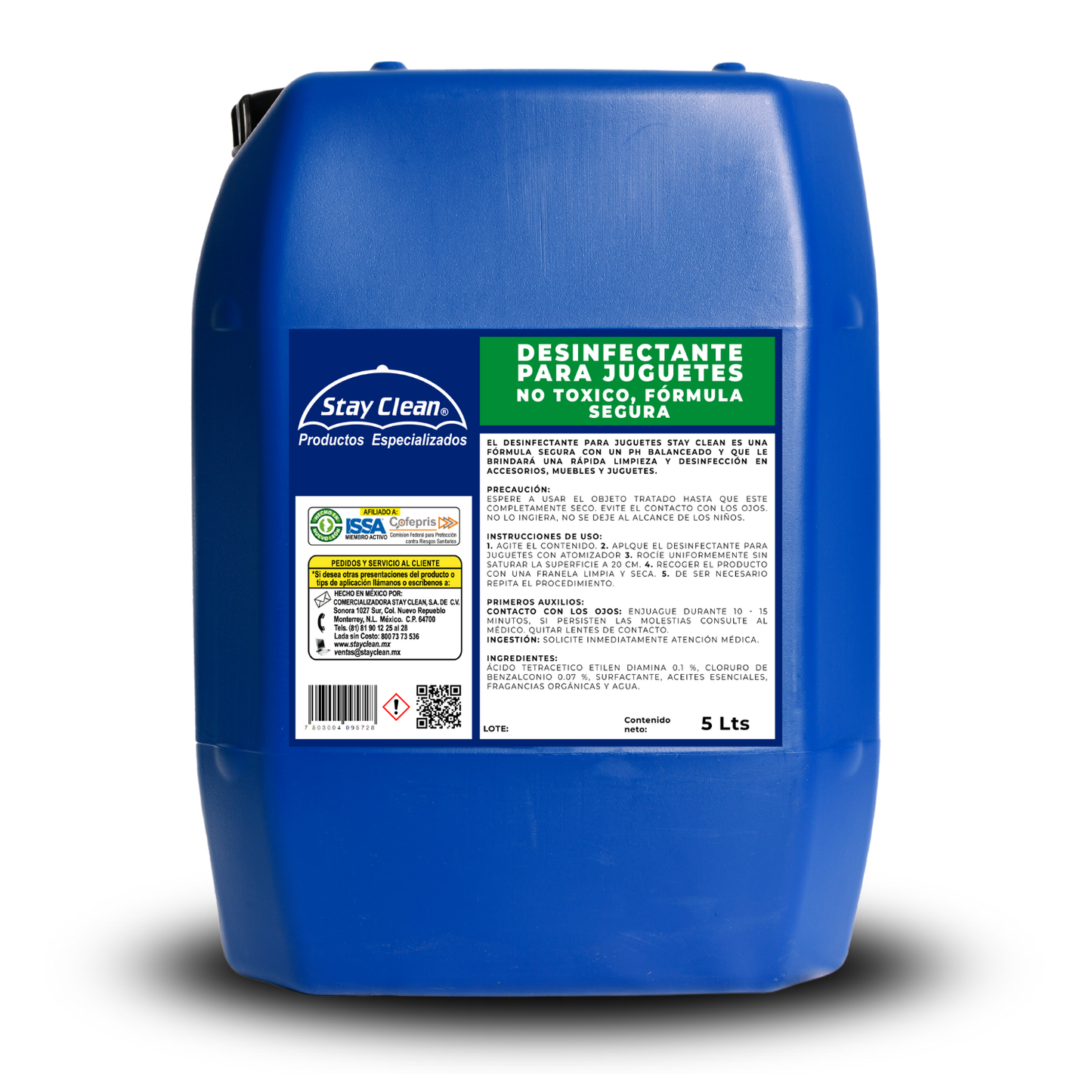 Disinfectant for toys