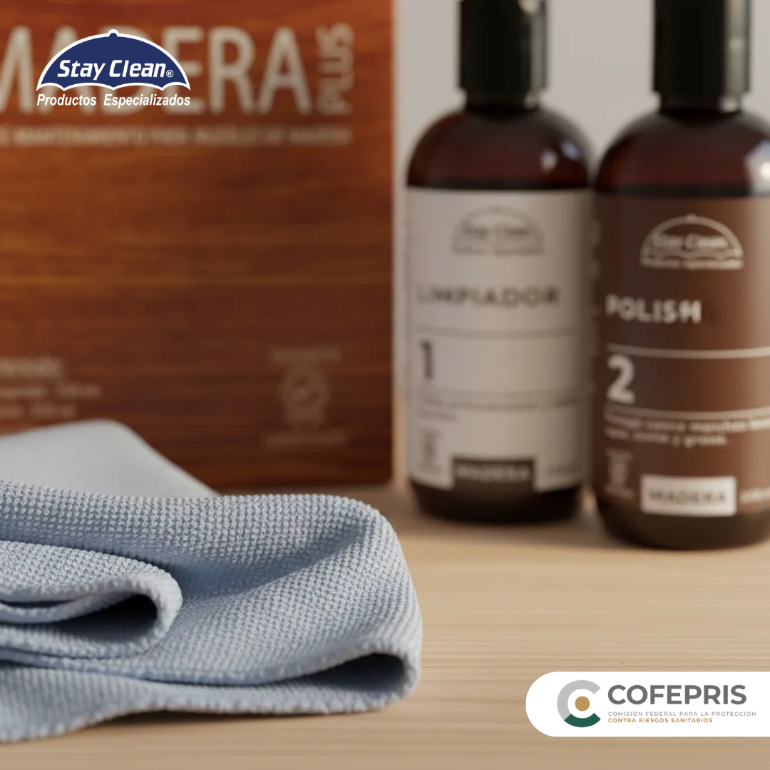 Kit de mantenimiento para muebles de madera