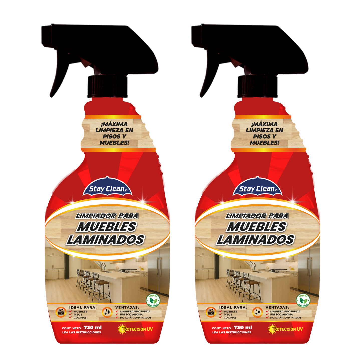 Laminate floor and furniture cleaner