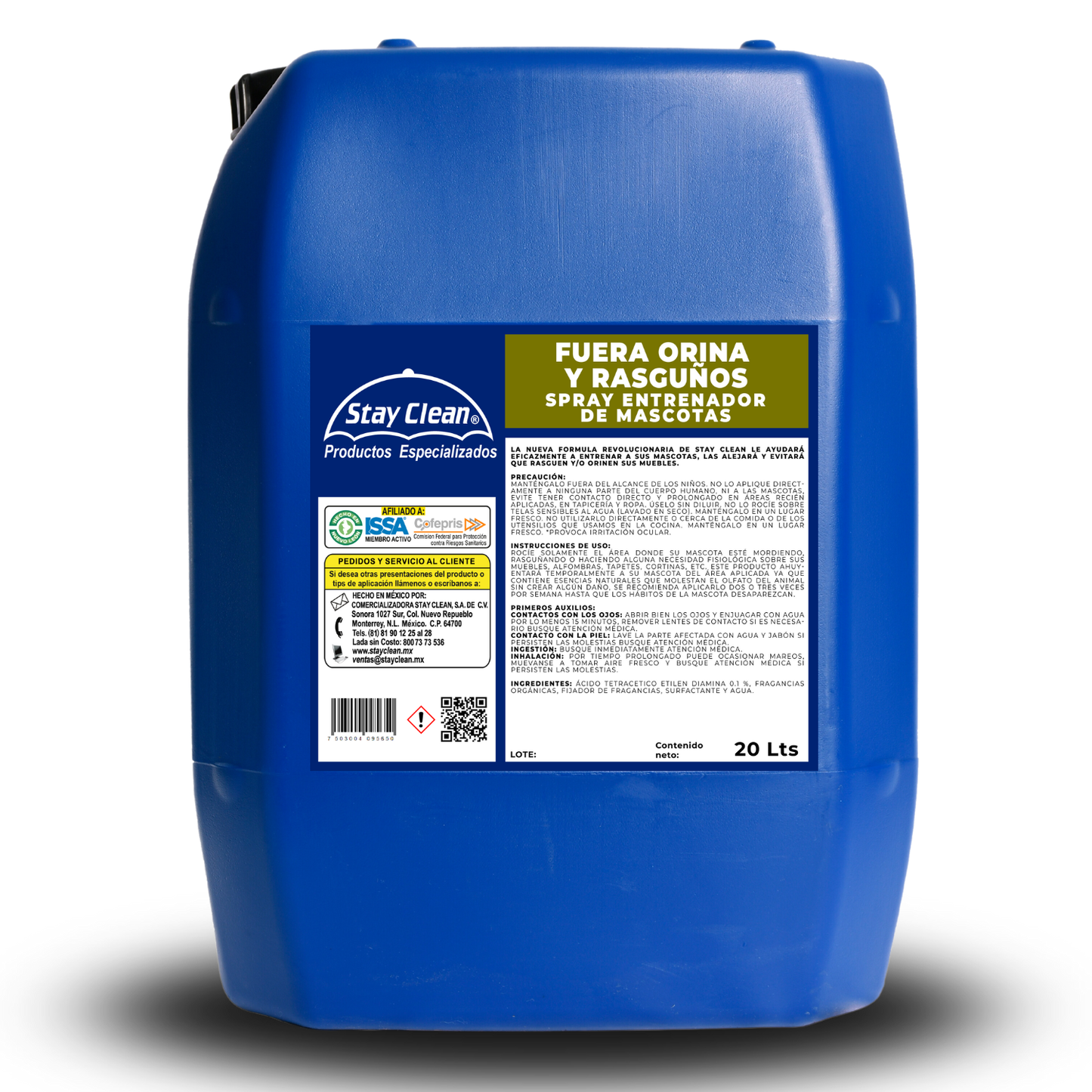 Outside urine and scratches