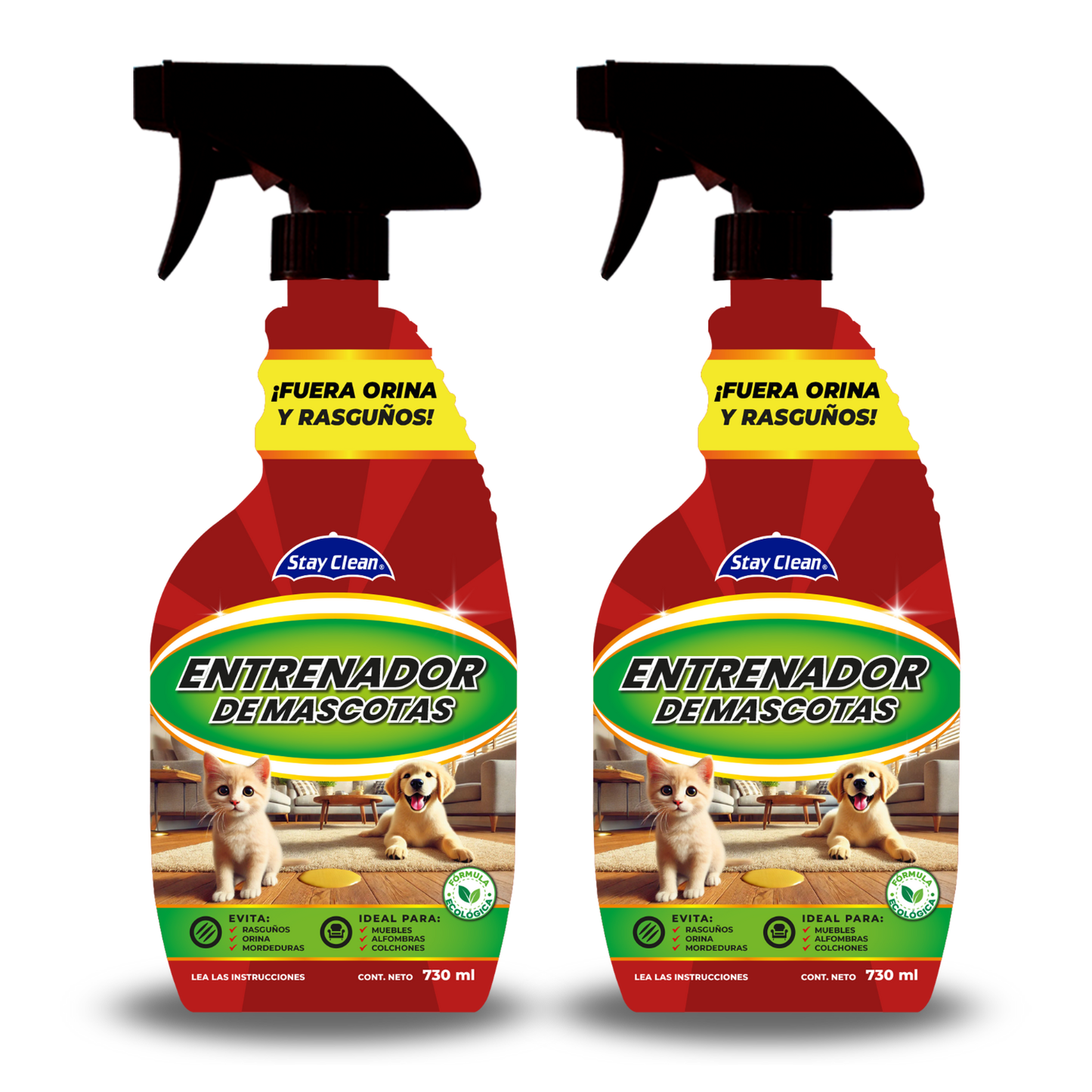 Outside urine and scratches