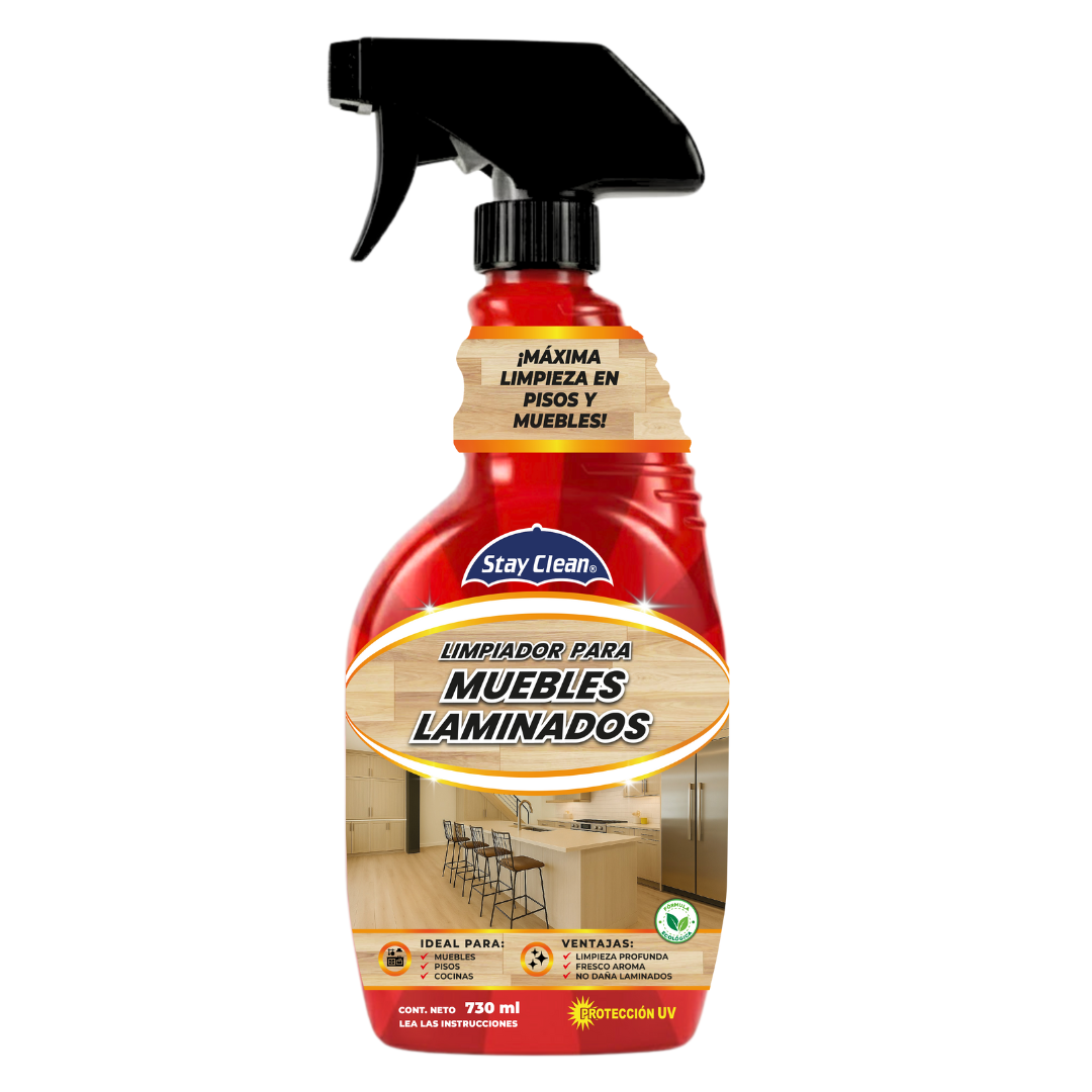 Limpiador para pisos y muebles laminados