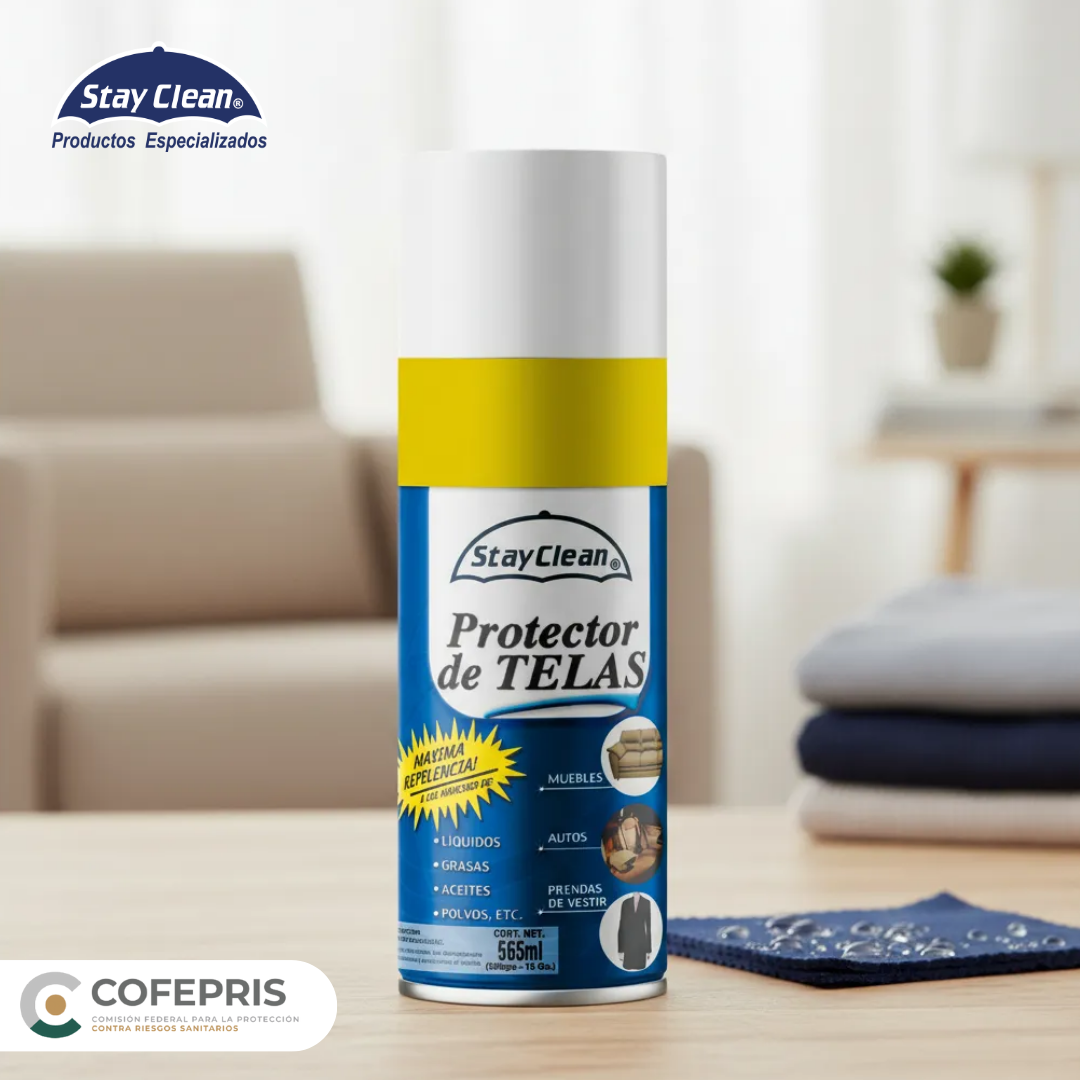 Fabric protectant spray