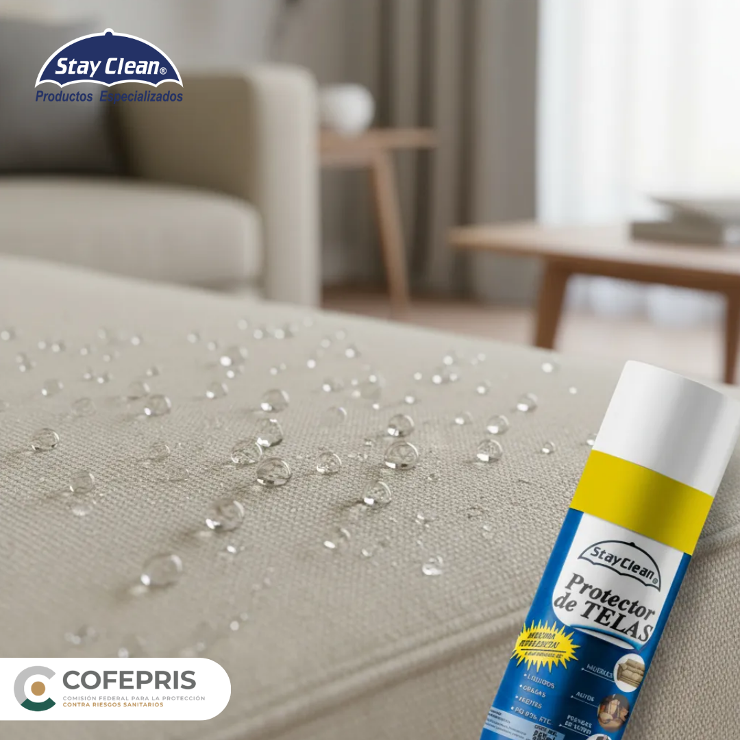 Fabric protectant spray