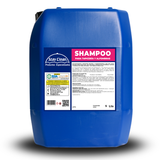 Shampoo de Baja Espuma Para Tapicería y Alfombras