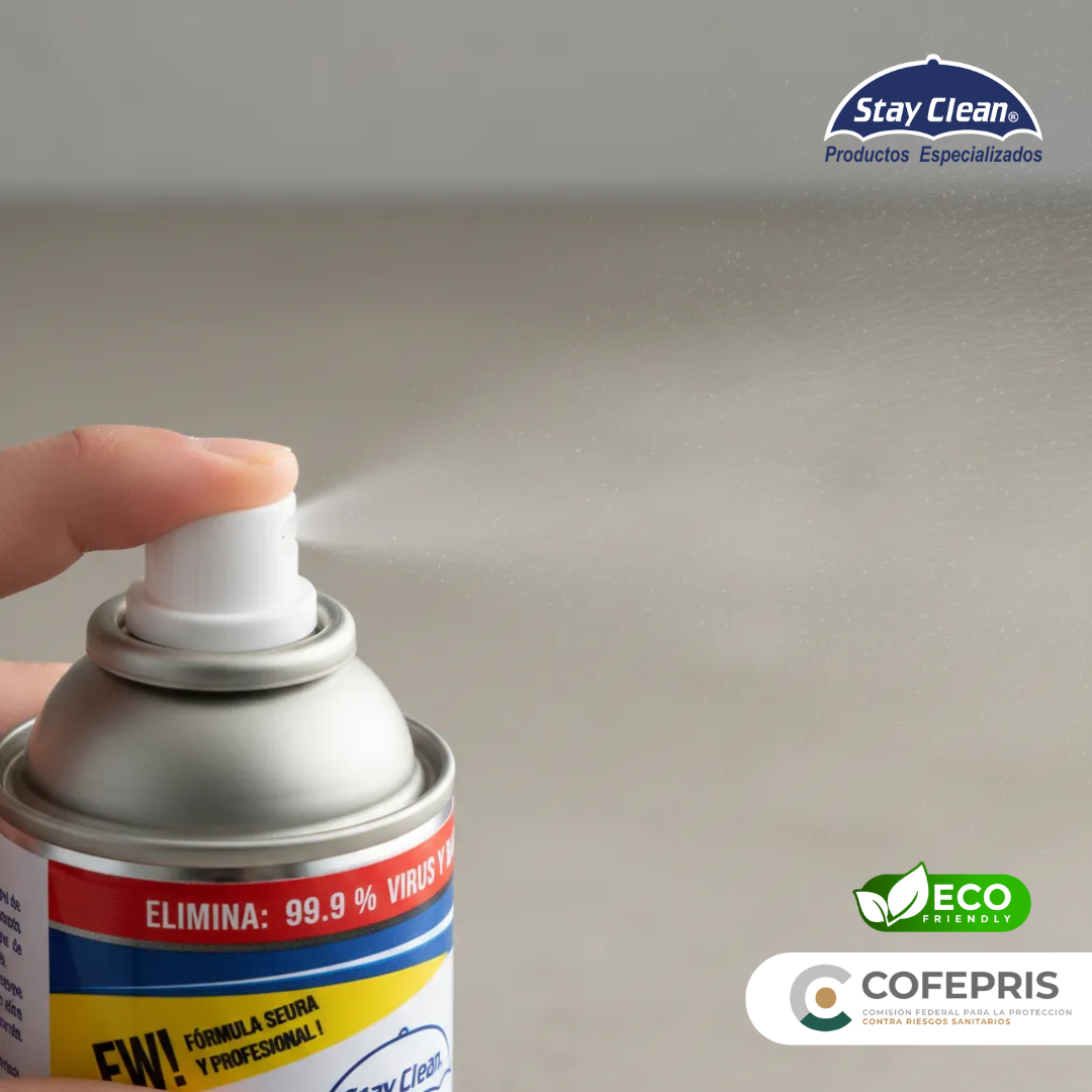 Limpiador desinfectante multisuperficies en aerosol 500 ml