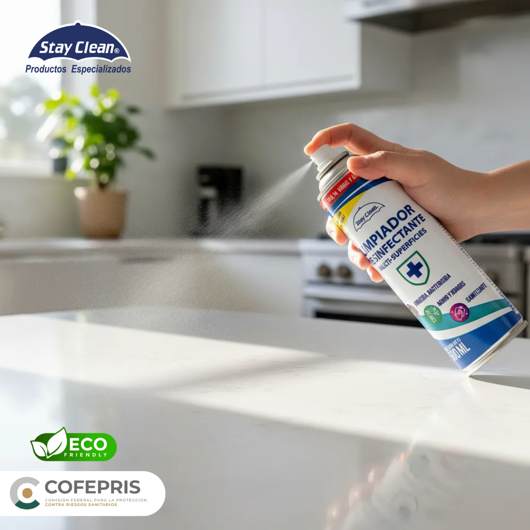 Limpiador desinfectante multisuperficies en aerosol 500 ml