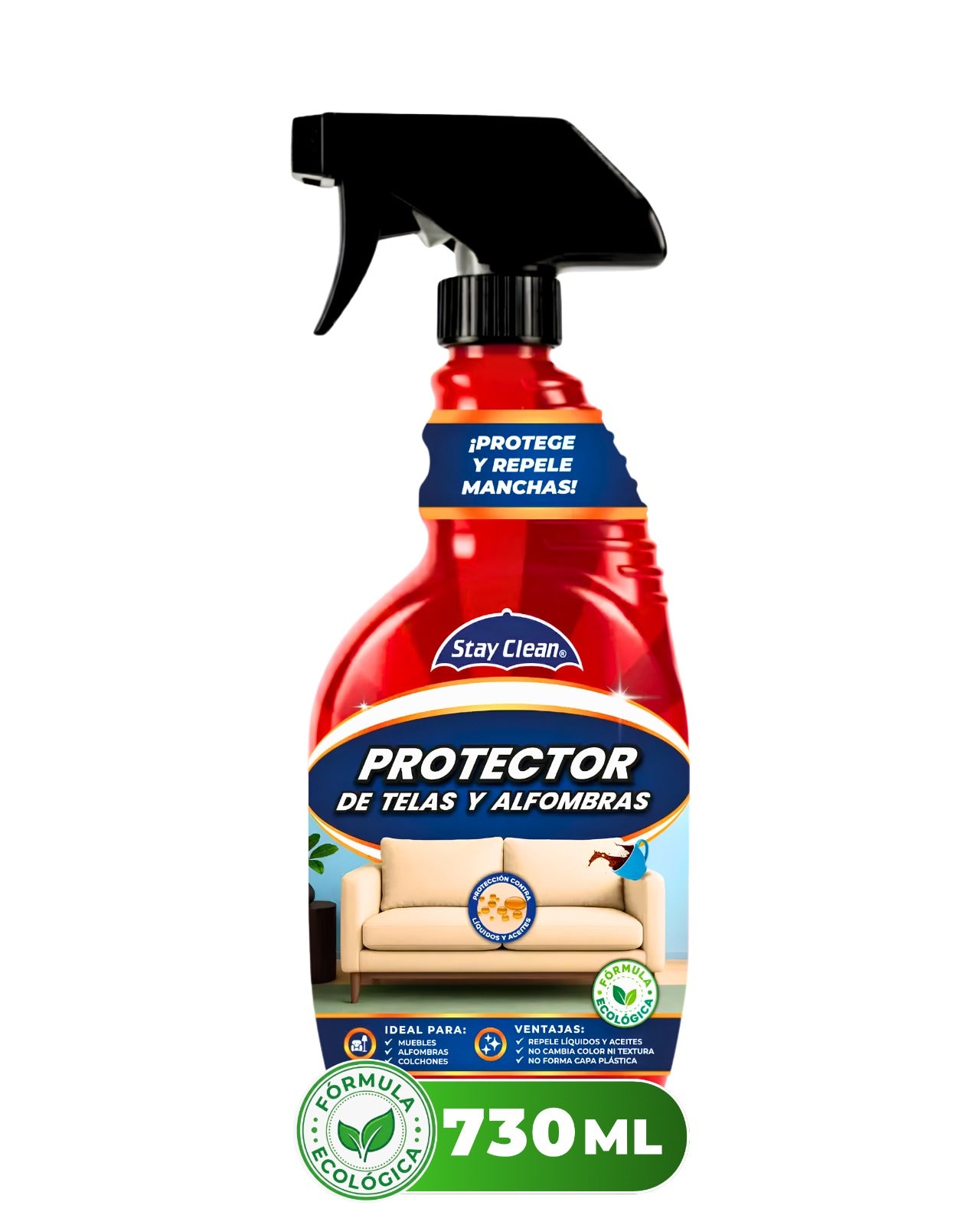 Protector de Telas y Alfombras Base Agua