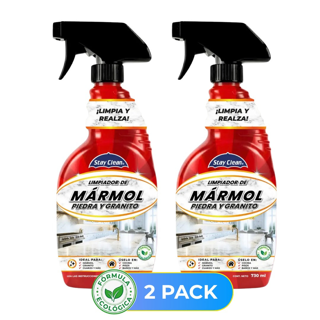 Marble, stone and granite cleaner and polish