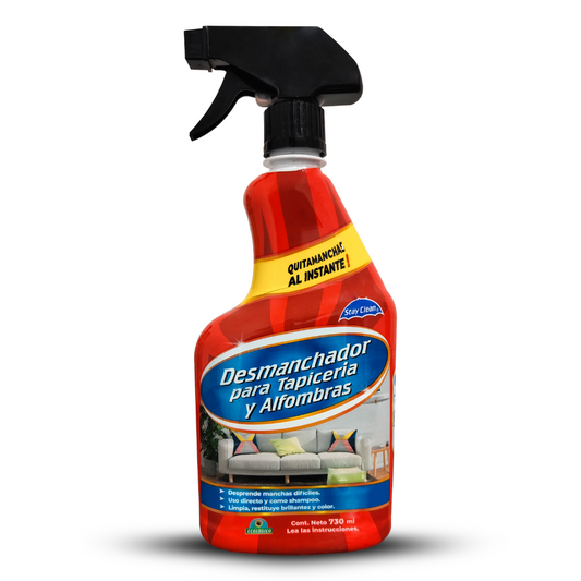 Spot remover for upholstery and carpets